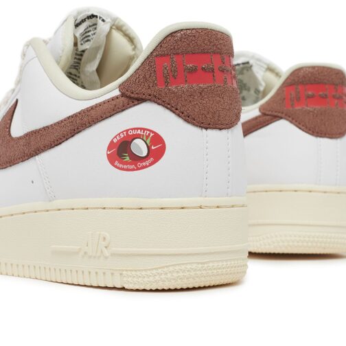 NIKE AIR FORCE ONE ´07 LX COCONUT - Imagen 5